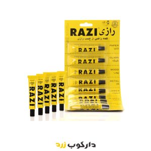 چسب رازی 8 میل - دارکوب زرد
