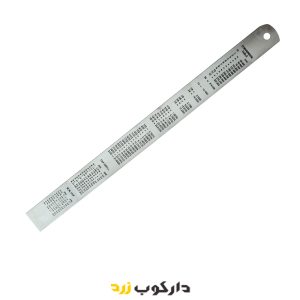 خط کش فلزی 30 سانتی متر