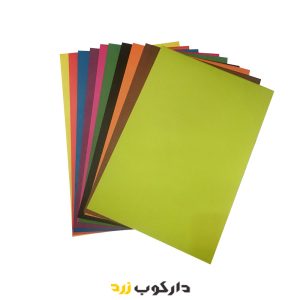 کاغذ رنگی بسته 10 عددی