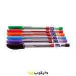 خودکار رنگی کیان بسته 6 عددی