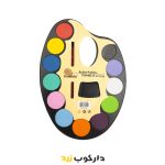 آبرنگ پالتی 12 رنگ vneeds - دارکوب زرد