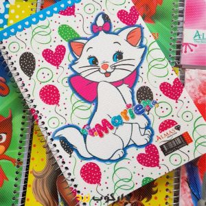 دفتر 100 برگ سیمی فانتزی الماس