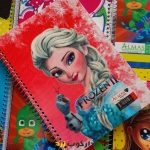 دفتر 100 برگ سیمی فانتزی الماس