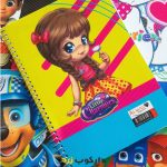 دفتر 100 برگ سیمی فانتزی الماس
