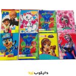 دفتر 100 برگ سیمی فانتزی الماس