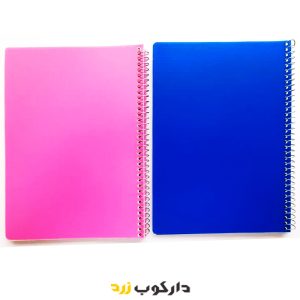 دفتر سیمی 50 برگ ساده