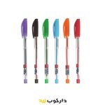 خودکار ۶ رنگ کیان – ست خودکارهای رنگی با نوک ۱ میلی‌متری و کیفیت برتر