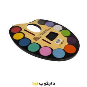 آبرنگ پالتی 12 رنگ vneeds - دارکوب زرد