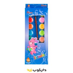 آبرنگ 16 رنگ KAIDISI